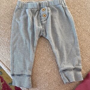 Carter's Navy and White Striped Baby Pants